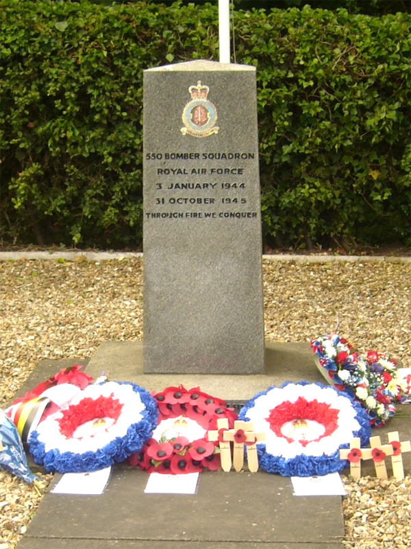 550 Squadron Memorial, North Killingholme
